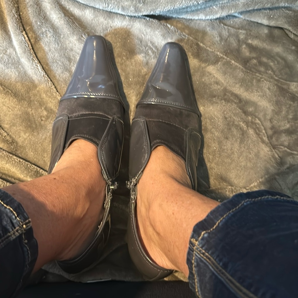 Great Grey Ankle Boots